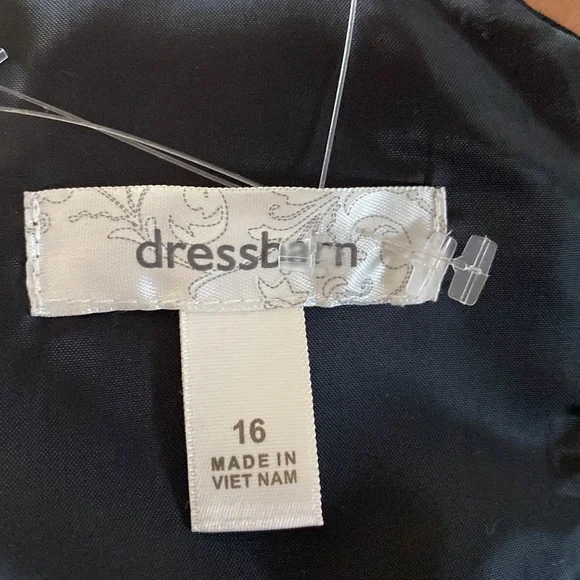 Dress Barn multi wear black dress D-40 - Picture 5 of 7